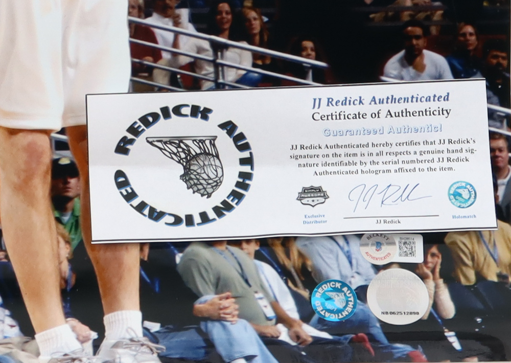 JJ Redick Signed Magic 16x20 Photo (Beckett & Redick) at PristineAuction.com JJ Redick Signed Magic 16x20 Photo (Beckett & Redick) at PristineAuction.com