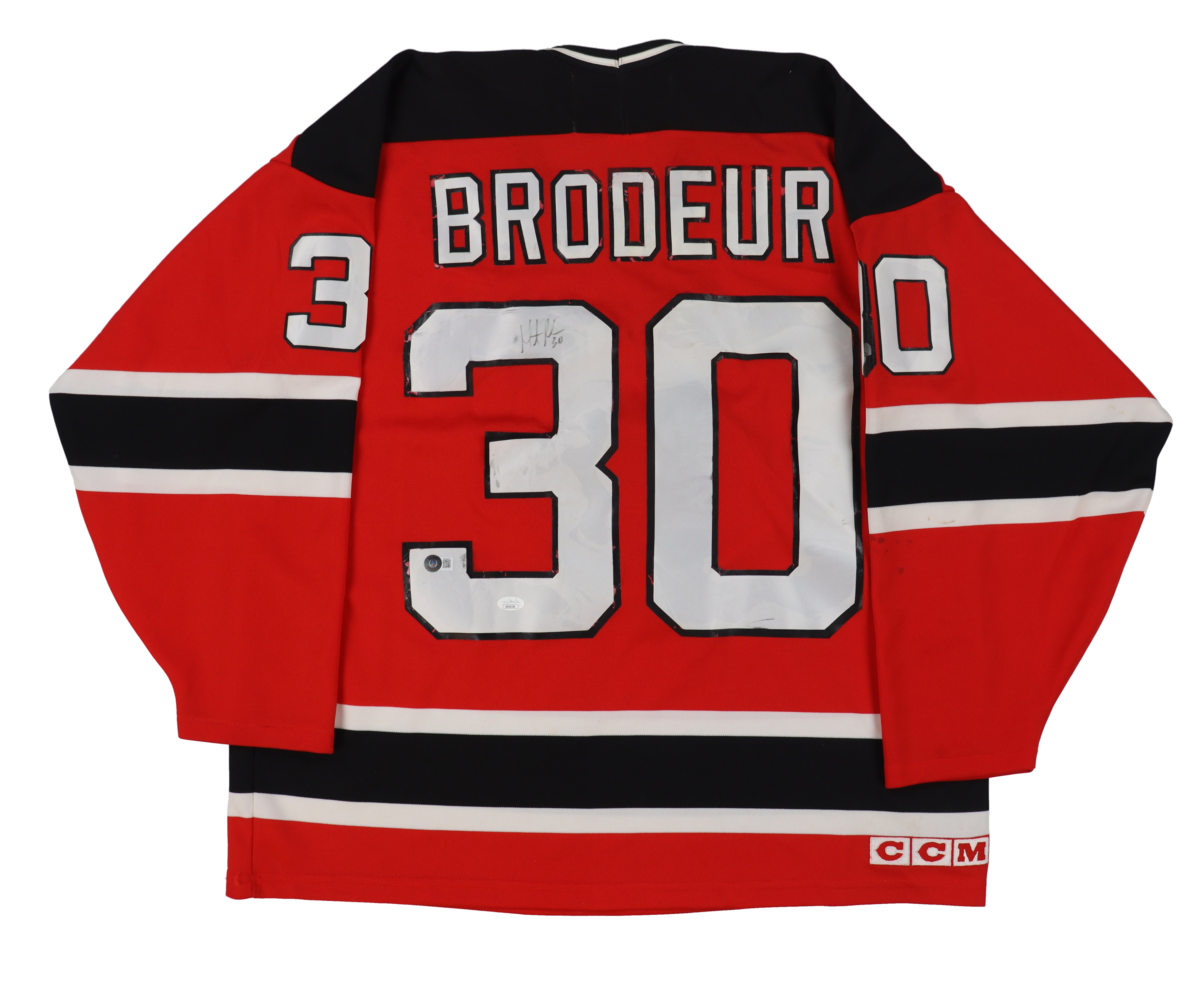 Martin Brodeur Signed Devils Jersey (Beckett & JSA) at PristineAuction.com Martin Brodeur Signed Devils Jersey (Beckett & JSA) at PristineAuction.com