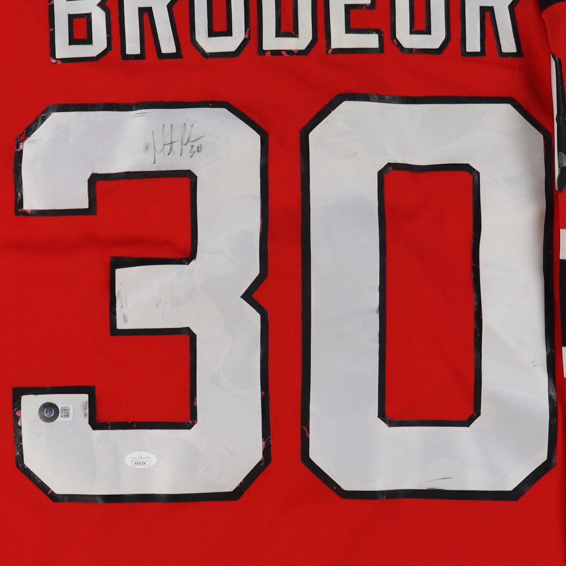 Martin Brodeur Signed Devils Jersey (Beckett & JSA) at PristineAuction.com Martin Brodeur Signed Devils Jersey (Beckett & JSA) at PristineAuction.com