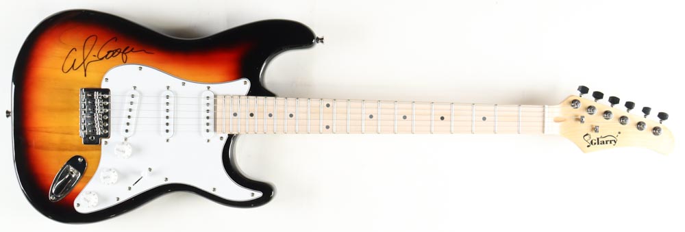 Alice Cooper Signed Full-Size Electric Guitar (Beckett) at PristineAuction.com Alice Cooper Signed Full-Size Electric Guitar (Beckett) at PristineAuction.com