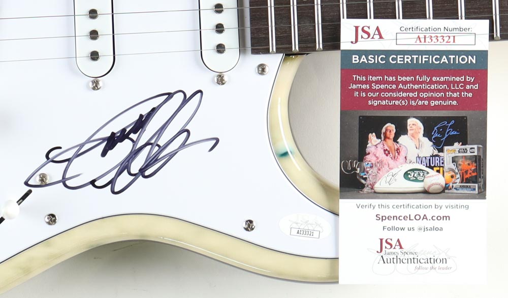 Jason Aldean Signed Full-Size Electric Guitar (JSA) at PristineAuction.com Jason Aldean Signed Full-Size Electric Guitar (JSA) at PristineAuction.com