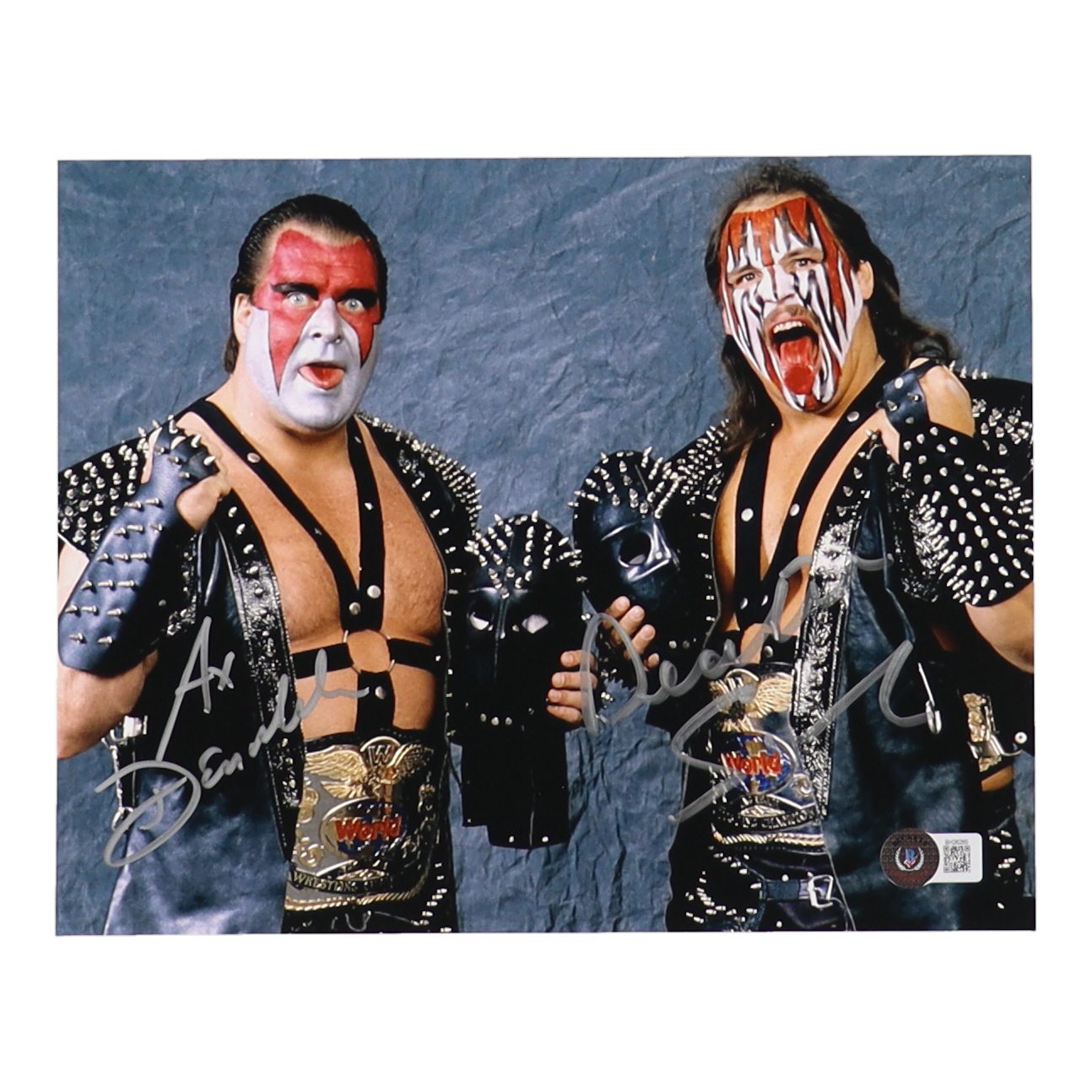 Ax Demolition & Smash Signed WWE 8x10 Photo (Beckett) at PristineAuction.com Ax Demolition & Smash Signed WWE 8x10 Photo (Beckett) at PristineAuction.com