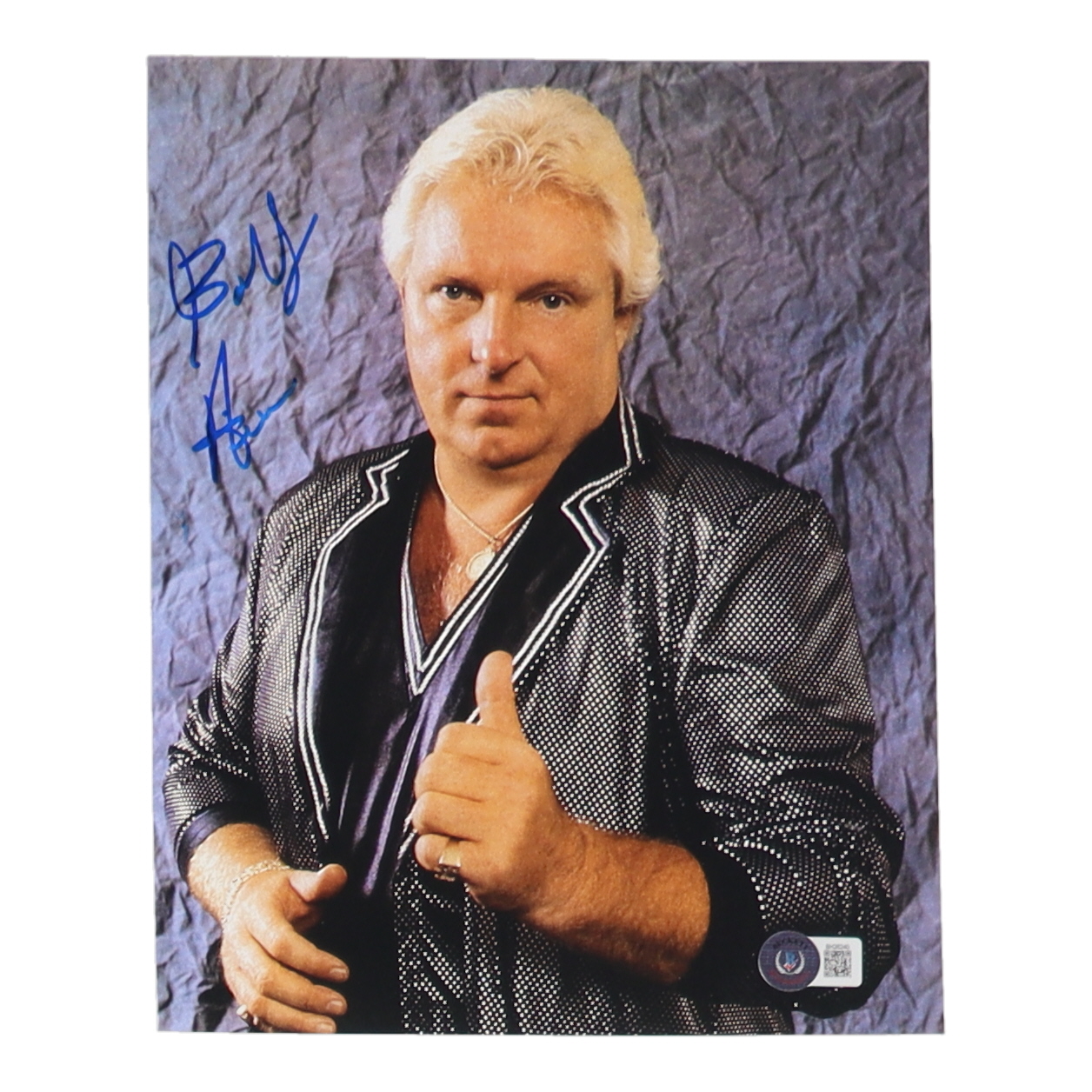 Bobby "The Brain" Heenan Signed WWF 8x10 Photo (Beckett) at PristineAuction.com Bobby "The Brain" Heenan Signed WWF 8x10 Photo (Beckett) at PristineAuction.com