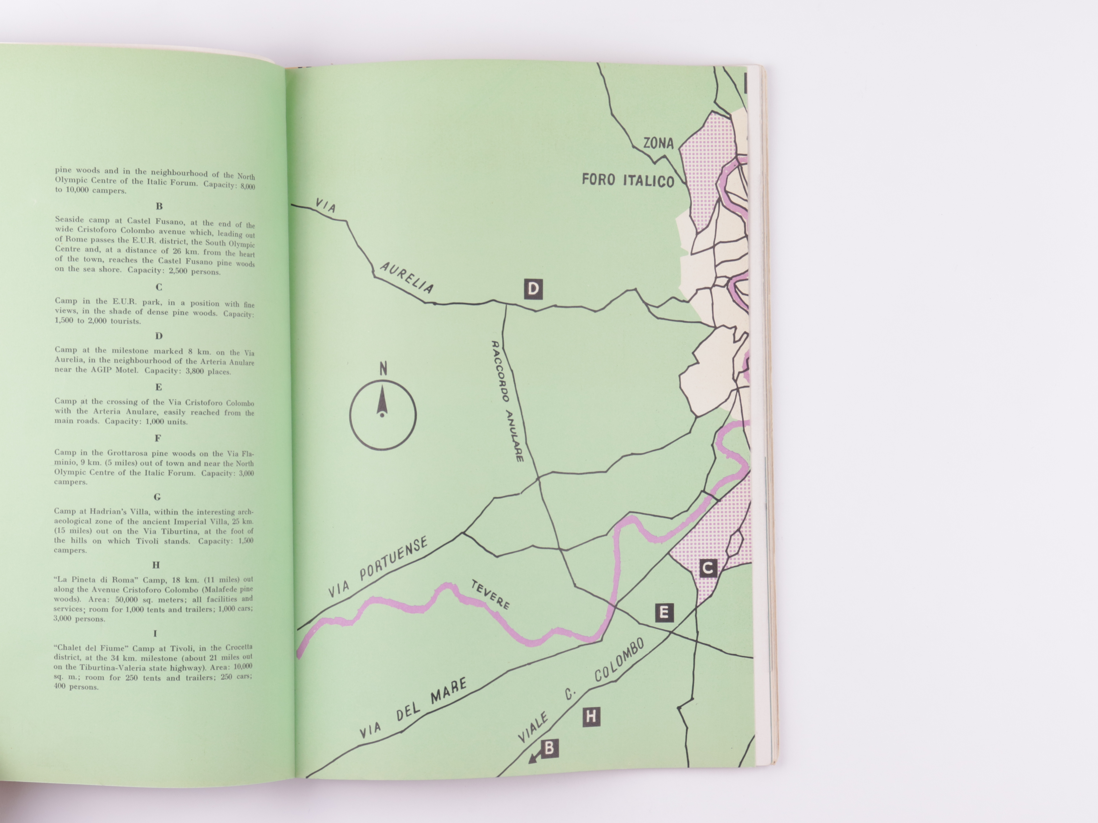 Original 1960 Rome Olympics Program with Full Map at PristineAuction.com Original 1960 Rome Olympics Program with Full Map at PristineAuction.com