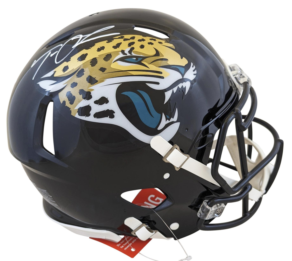 Jacksonville Jaguars Full Size Football Helmet Decals With Bumper – 3M Matte