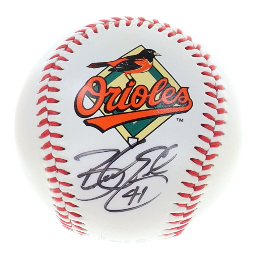 Brandon Erbe Signed Orioles Logo Baseball (Beckett) at PristineAuction.com Brandon Erbe Signed Orioles Logo Baseball (Beckett) at PristineAuction.com