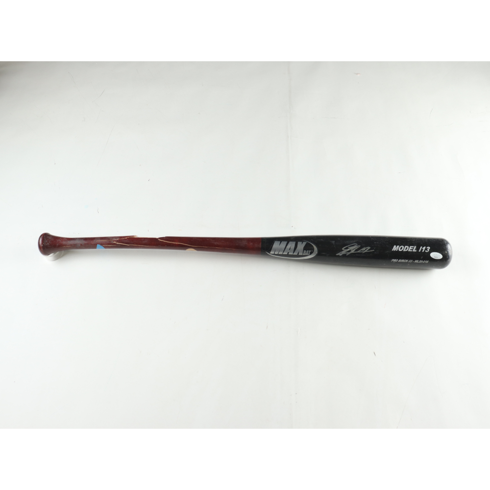 Edwin Arroyo Signed Max Bat Baseball Bat (JSA) Pristine Auction