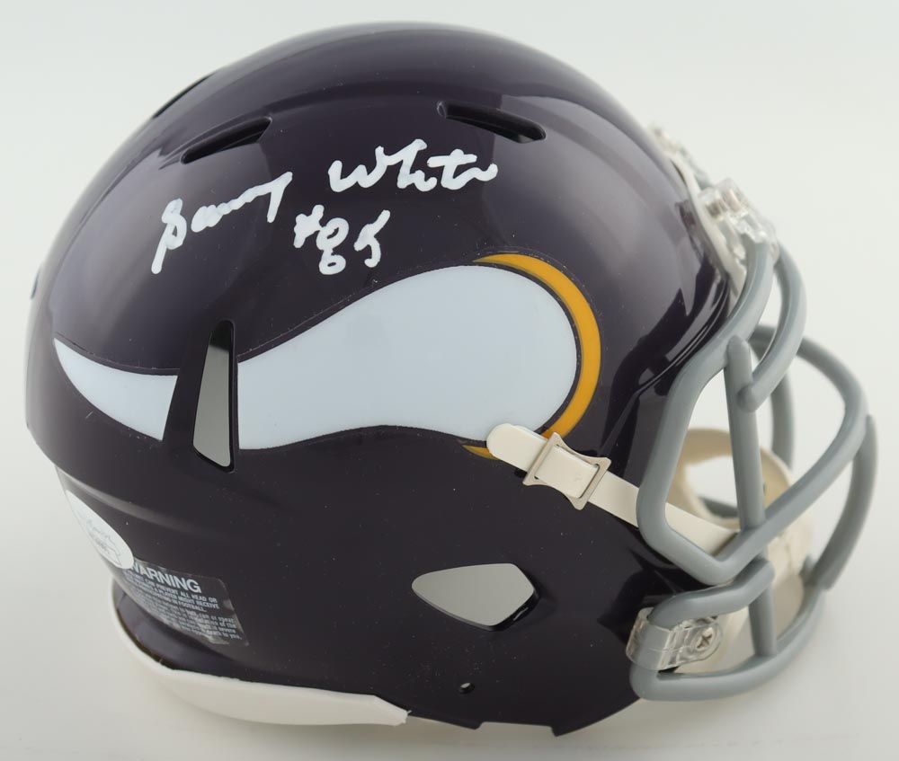 Sammy White Signed Vikings Speed Mini Helmet (JSA) at PristineAuction.com Sammy White Signed Vikings Speed Mini Helmet (JSA) at PristineAuction.com