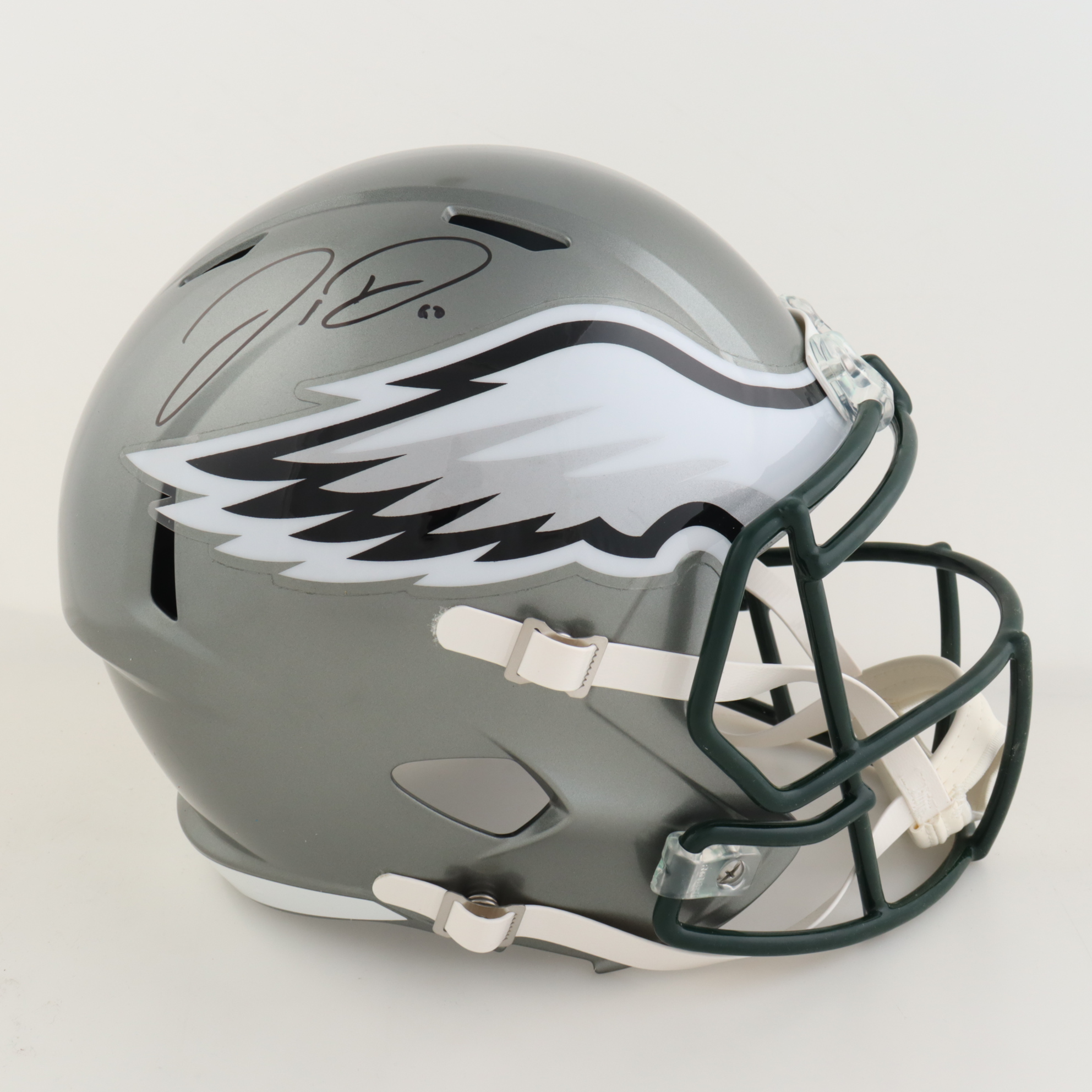 Jordan Davis Signed Eagles Full-Size Flash Alternate Speed Helmet (JSA) at PristineAuction.com Jordan Davis Signed Eagles Full-Size Flash Alternate Speed Helmet (JSA) at PristineAuction.com
