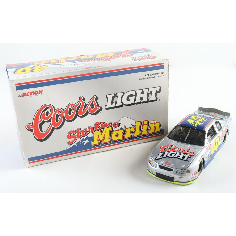 Miniature NASCAR Sterling Marlin #40 Coors Lite 2003 R/T 1:24 Elite – Action RCCA
