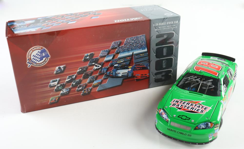 J.J. Yeley Signed #18 Interstate Batteries 2006 Monte Carlo SS 1:24 Diecast Car (Beckett) at PristineAuction.com J.J. Yeley Signed #18 Interstate Batteries 2006 Monte Carlo SS 1:24 Diecast Car (Beckett) at PristineAuction.com
