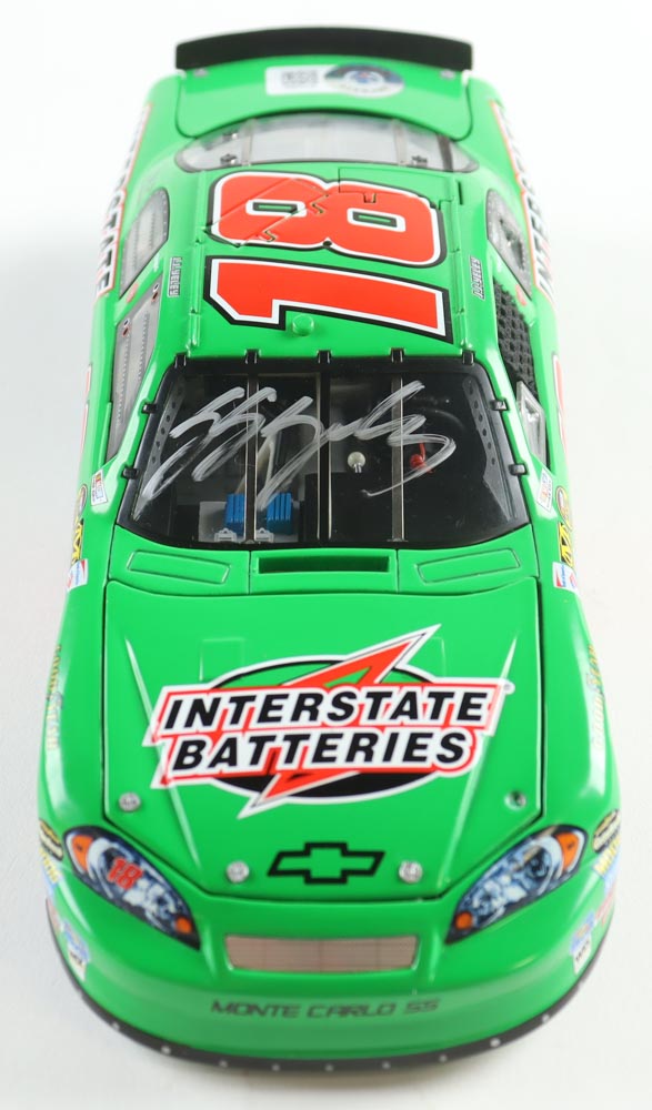 J.J. Yeley Signed #18 Interstate Batteries 2006 Monte Carlo SS 1:24 Diecast Car (Beckett) at PristineAuction.com J.J. Yeley Signed #18 Interstate Batteries 2006 Monte Carlo SS 1:24 Diecast Car (Beckett) at PristineAuction.com