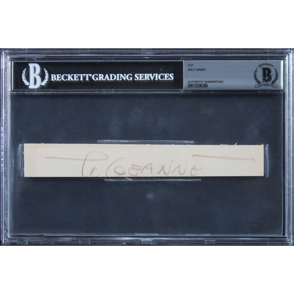 Walt Disney 1x7 Cut with 