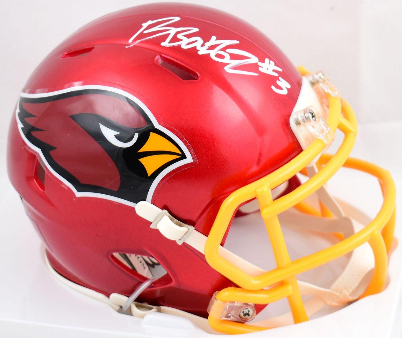 Budda Baker Signed Cardinals Flash Alternate Speed Mini Helmet (Beckett) at PristineAuction.com Budda Baker Signed Cardinals Flash Alternate Speed Mini Helmet (Beckett) at PristineAuction.com
