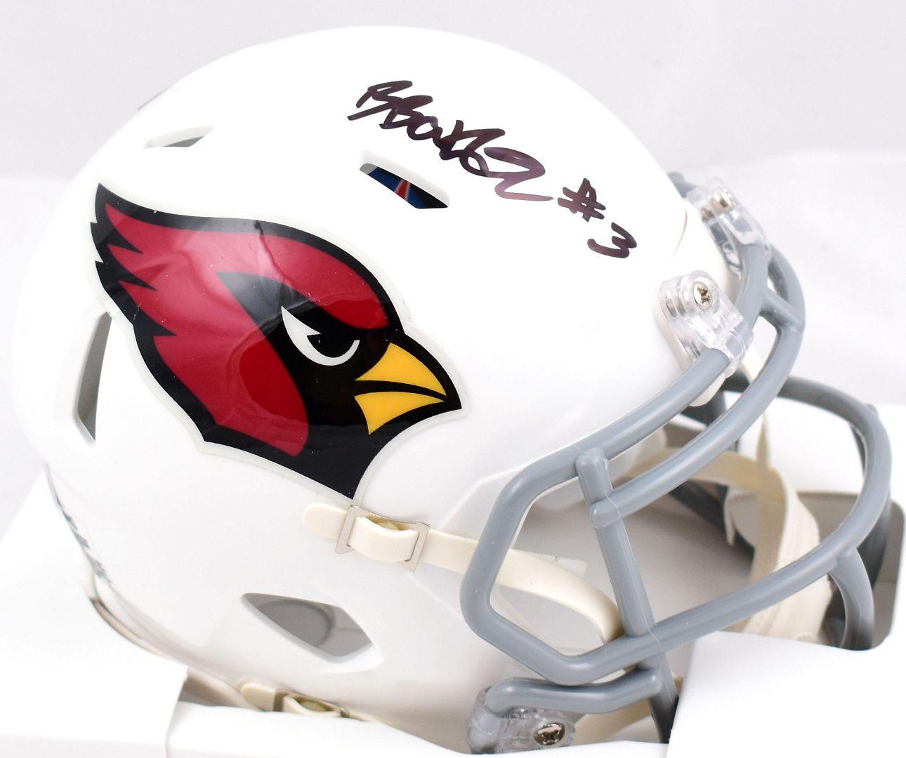 Budda Baker Signed Cardinals Speed Mini Helmet (Beckett) at PristineAuction.com Budda Baker Signed Cardinals Speed Mini Helmet (Beckett) at PristineAuction.com