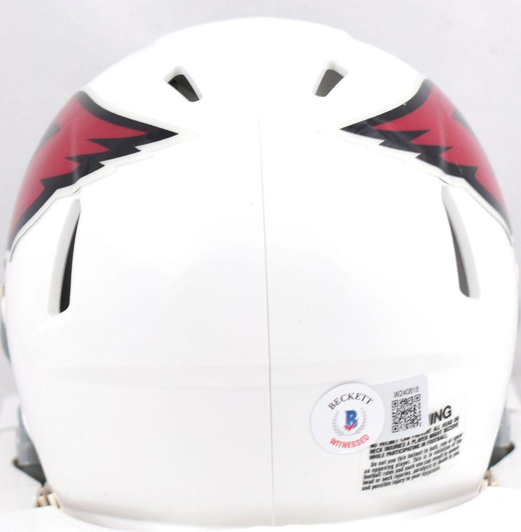 Budda Baker Signed Cardinals Speed Mini Helmet (Beckett) at PristineAuction.com Budda Baker Signed Cardinals Speed Mini Helmet (Beckett) at PristineAuction.com
