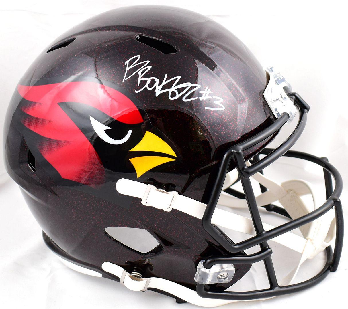 Budda Baker Signed Cardinals Full-Size 2022 Black Alternate Speed Helmet (Beckett) at PristineAuction.com Budda Baker Signed Cardinals Full-Size 2022 Black Alternate Speed Helmet (Beckett) at PristineAuction.com