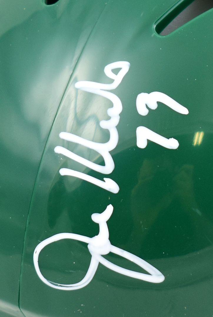 Joe Klecko Signed Jets Speed Mini Helmet Inscribed ""HOF 2023" (Beckett) at PristineAuction.com Joe Klecko Signed Jets Speed Mini Helmet Inscribed ""HOF 2023" (Beckett) at PristineAuction.com