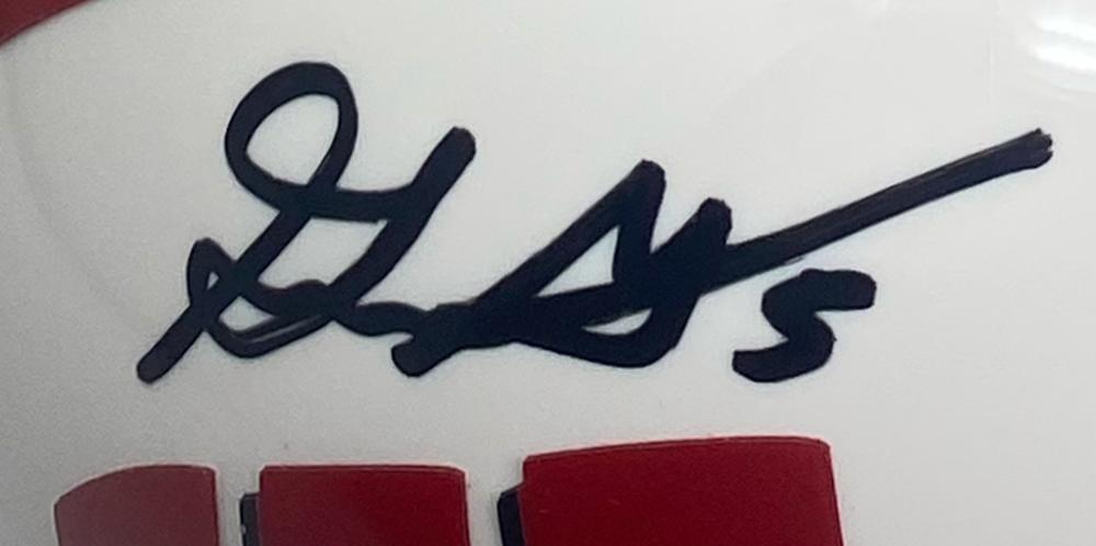 Graham Mertz Signed Wisconsin Badgers Mini Helmet (Panini) at PristineAuction.com Graham Mertz Signed Wisconsin Badgers Mini Helmet (Panini) at PristineAuction.com