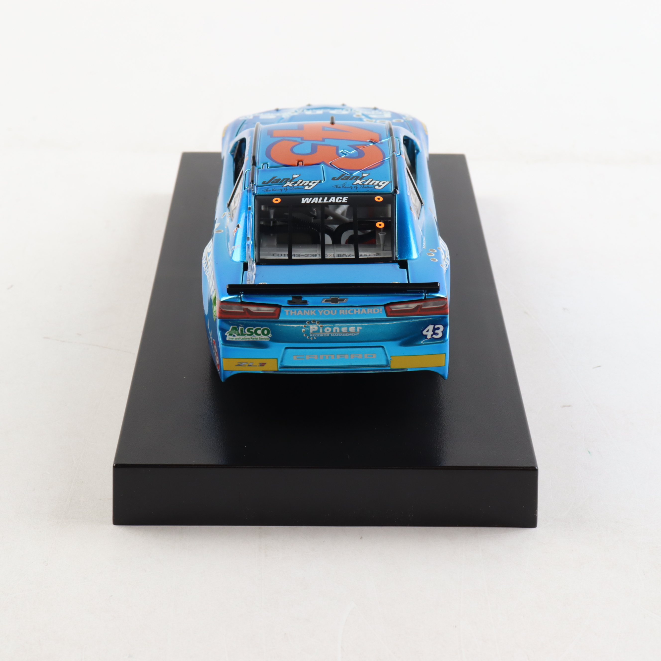 Darrell "Bubba" Wallace Jr. Signed LE #43 Pioneer Technologies Liquid Color 2018 Camaro ZL1 1:24 Diecast Car (RCCA) at PristineAuction.com Darrell "Bubba" Wallace Jr. Signed LE #43 Pioneer Technologies Liquid Color 2018 Camaro ZL1 1:24 Diecast Car (RCCA) at PristineAuction.com