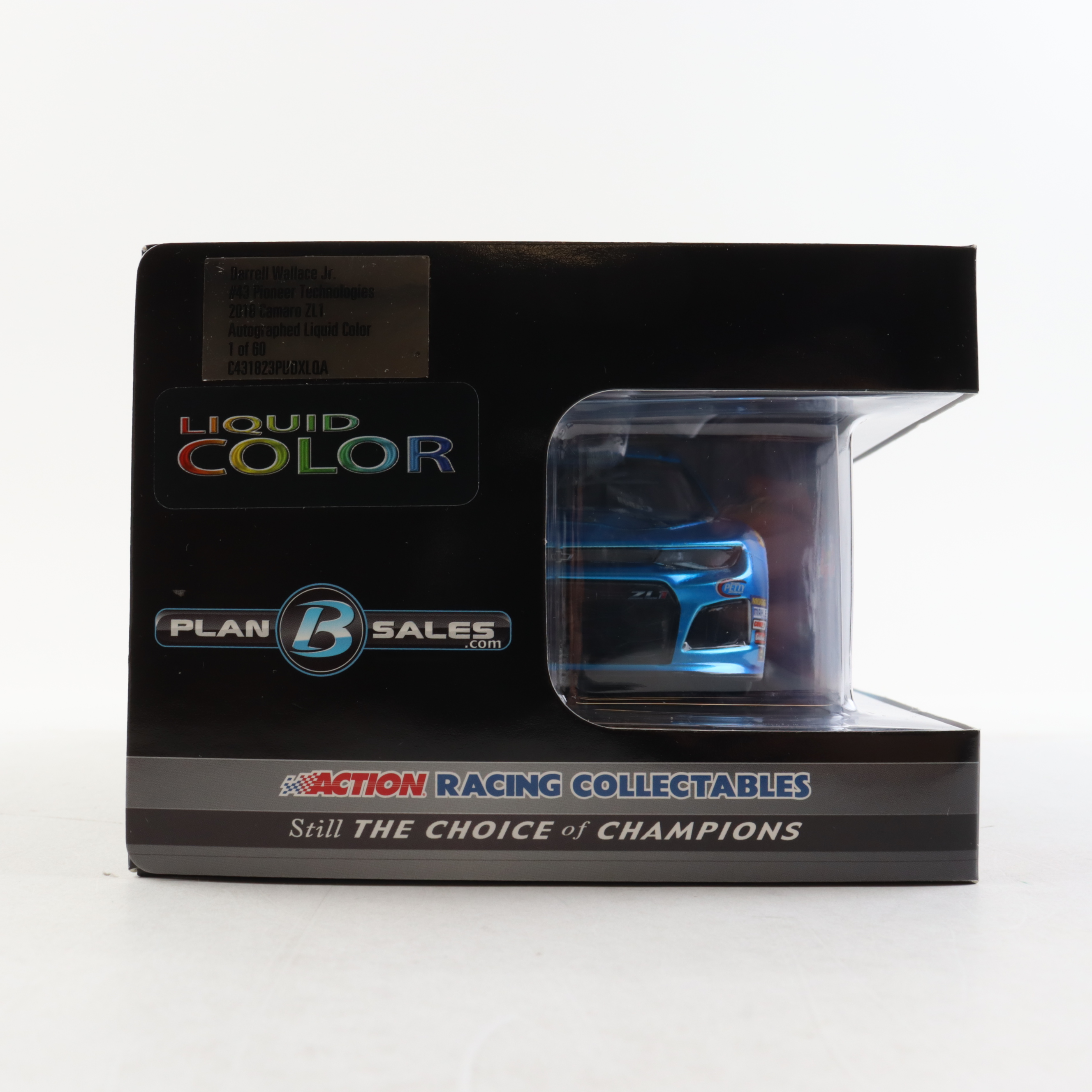 Darrell "Bubba" Wallace Jr. Signed LE #43 Pioneer Technologies Liquid Color 2018 Camaro ZL1 1:24 Diecast Car (RCCA) at PristineAuction.com Darrell "Bubba" Wallace Jr. Signed LE #43 Pioneer Technologies Liquid Color 2018 Camaro ZL1 1:24 Diecast Car (RCCA) at PristineAuction.com
