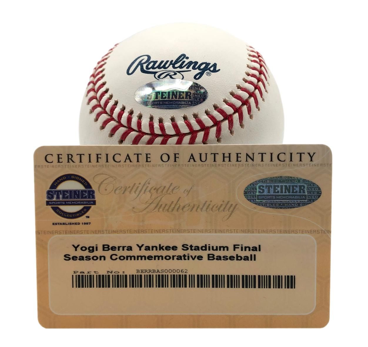 Yogi Berra Signed Yankees Stadium Commemorative OML Baseball (Steiner) at PristineAuction.com Yogi Berra Signed Yankees Stadium Commemorative OML Baseball (Steiner) at PristineAuction.com