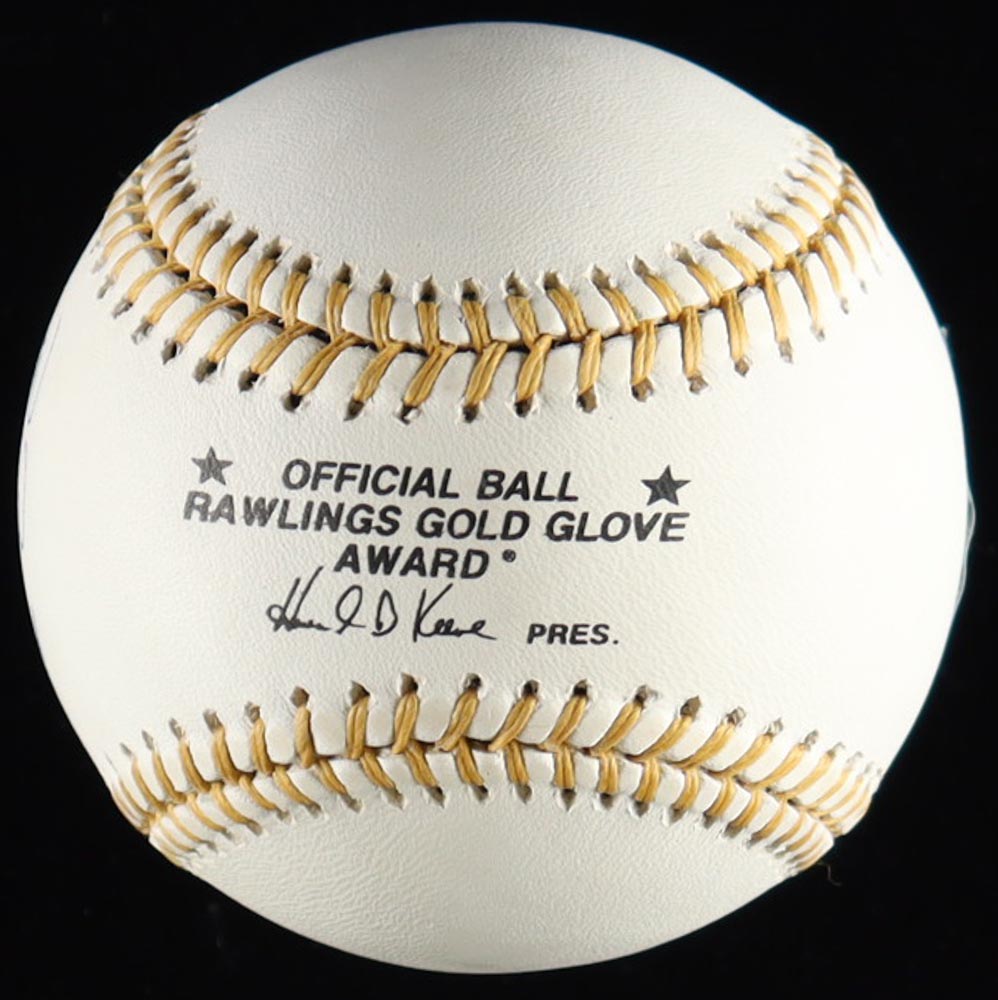 Barry & Bobby Bonds Signed Gold Glove Baseball (Beckett) at PristineAuction.com Barry & Bobby Bonds Signed Gold Glove Baseball (Beckett) at PristineAuction.com