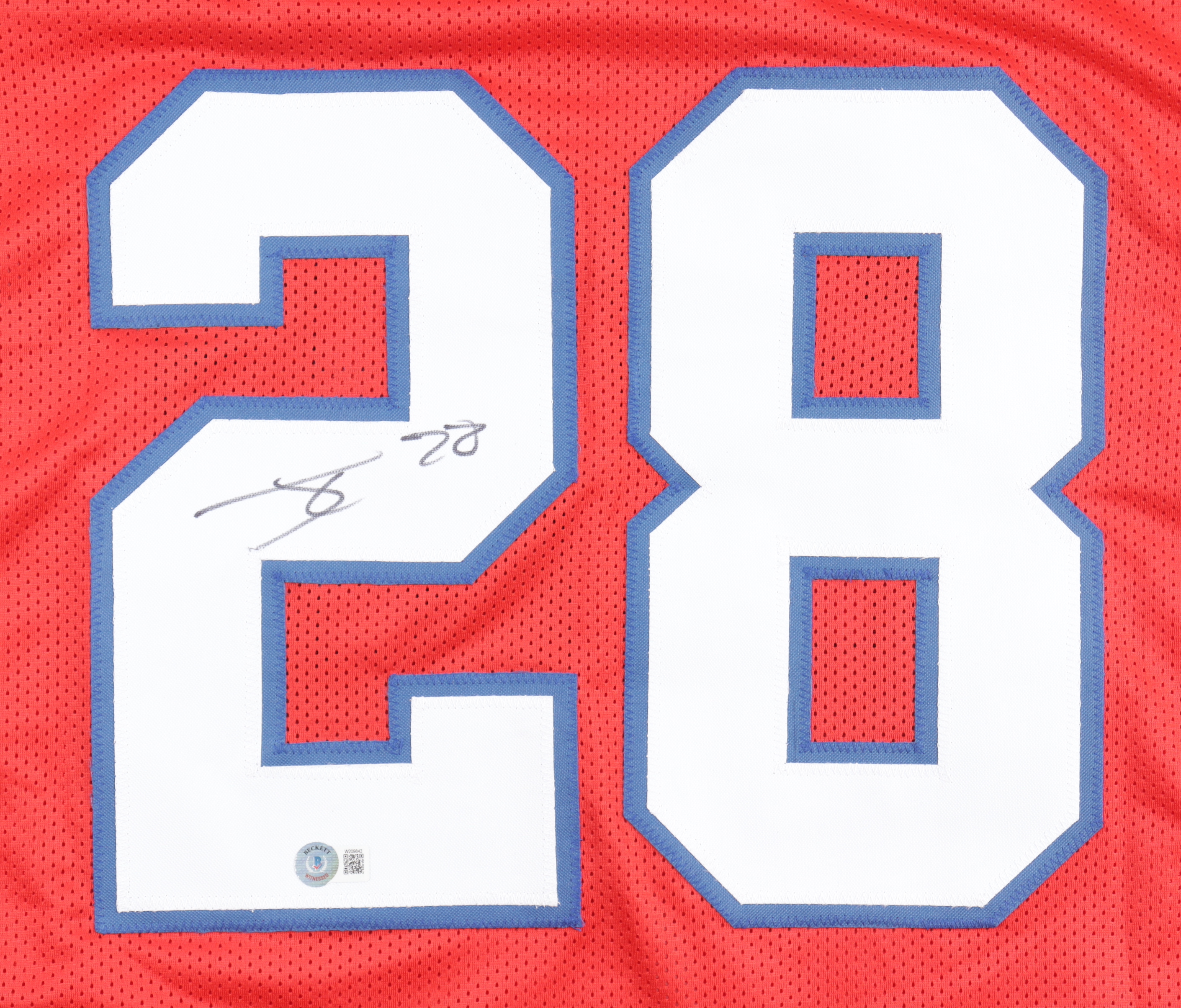 James Cook Signed Jersey (Beckett) at PristineAuction.com James Cook Signed Jersey (Beckett) at PristineAuction.com