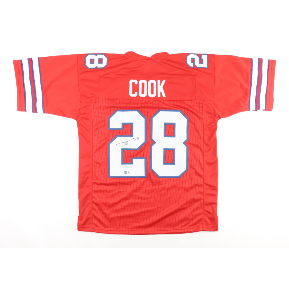 James Cook Signed Jersey (Beckett) at PristineAuction.com
