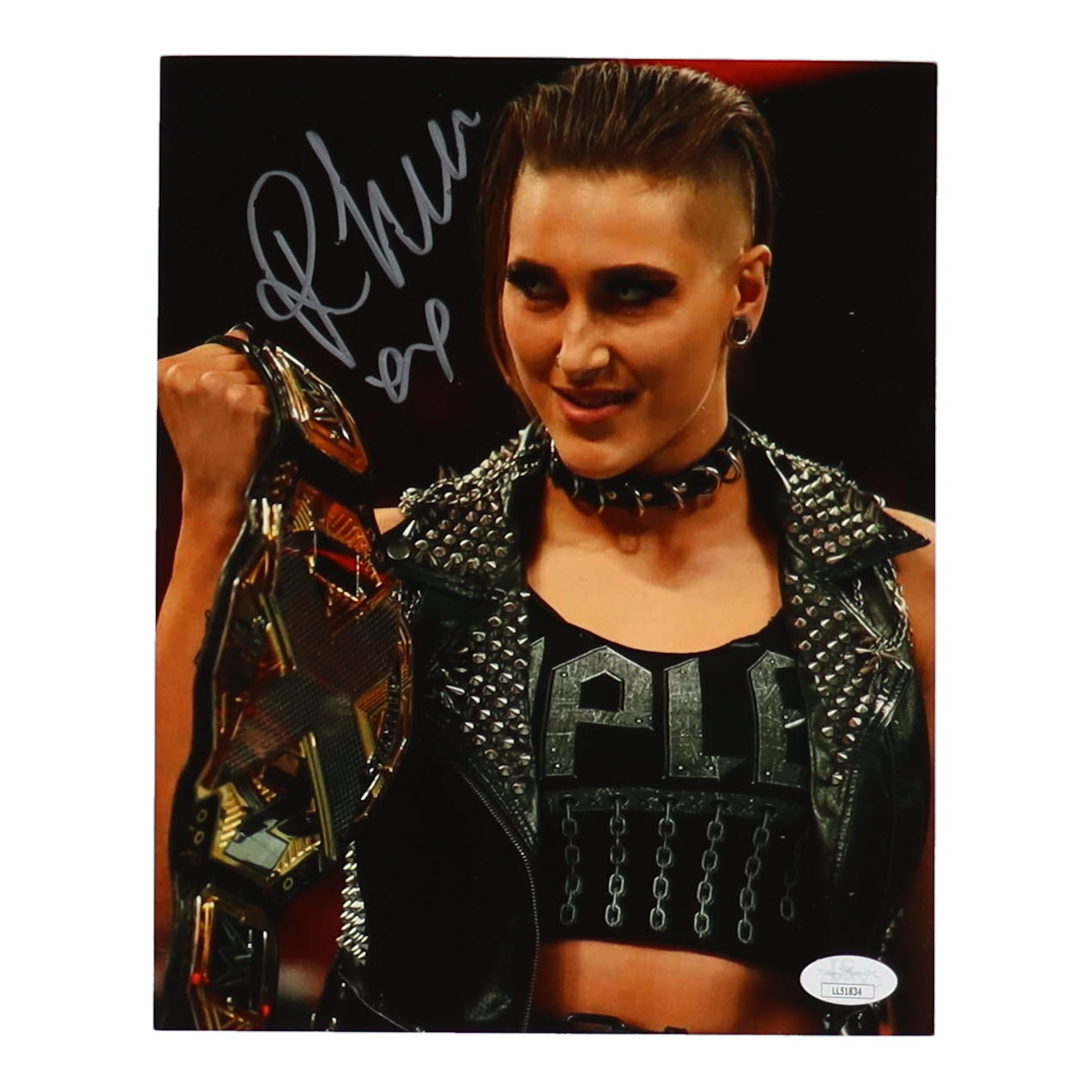 Rhea Ripley Signiture Rhea Ripley Signed WWE 8x10 Photo (JSA) | Pristine Auction