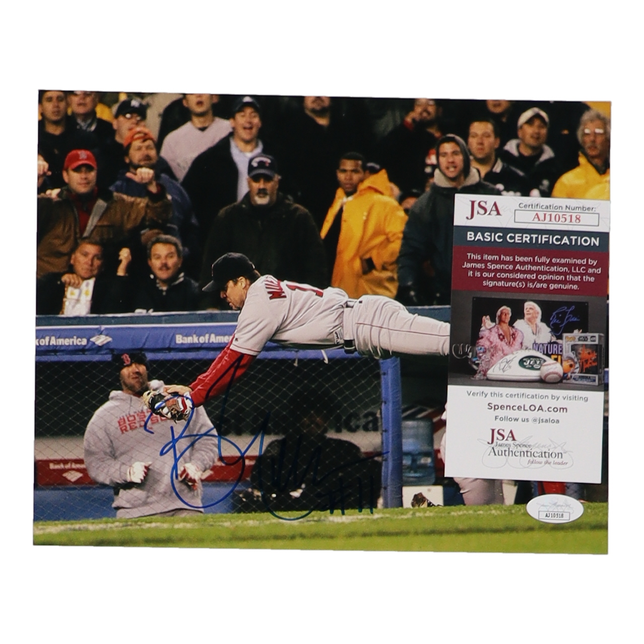 Bill Mueller Signed Red Sox 8x10 Photo (JSA) at PristineAuction.com Bill Mueller Signed Red Sox 8x10 Photo (JSA) at PristineAuction.com