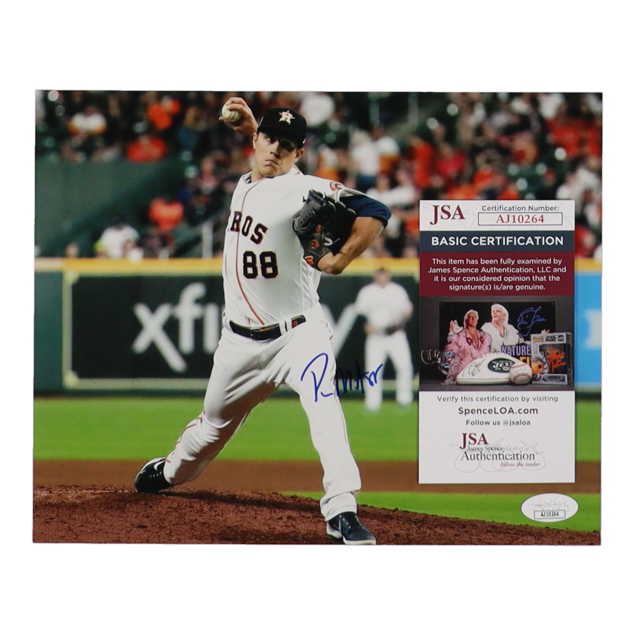 Phil Maton Signed Astros 8x10 Photo (JSA) at PristineAuction.com Phil Maton Signed Astros 8x10 Photo (JSA) at PristineAuction.com