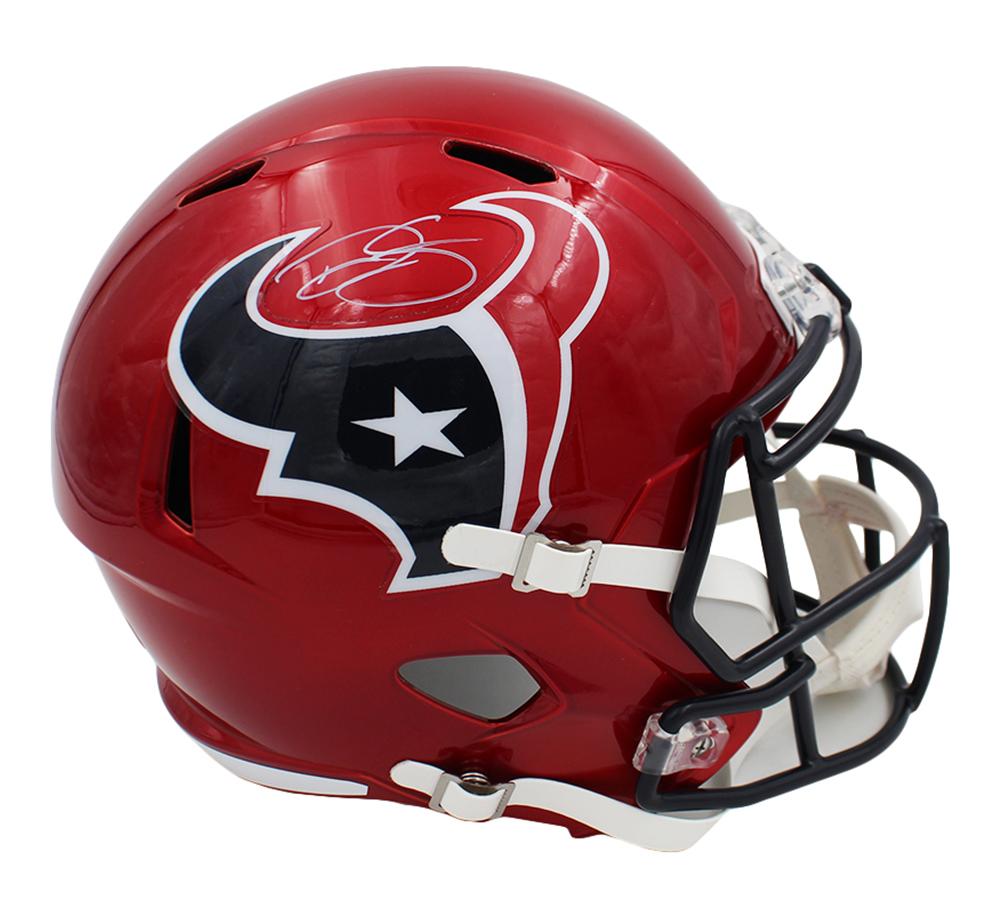 Dalton Schultz Signed Texans Full-Size Flash Alternate Speed Helmet (Radtke) at PristineAuction.com Dalton Schultz Signed Texans Full-Size Flash Alternate Speed Helmet (Radtke) at PristineAuction.com