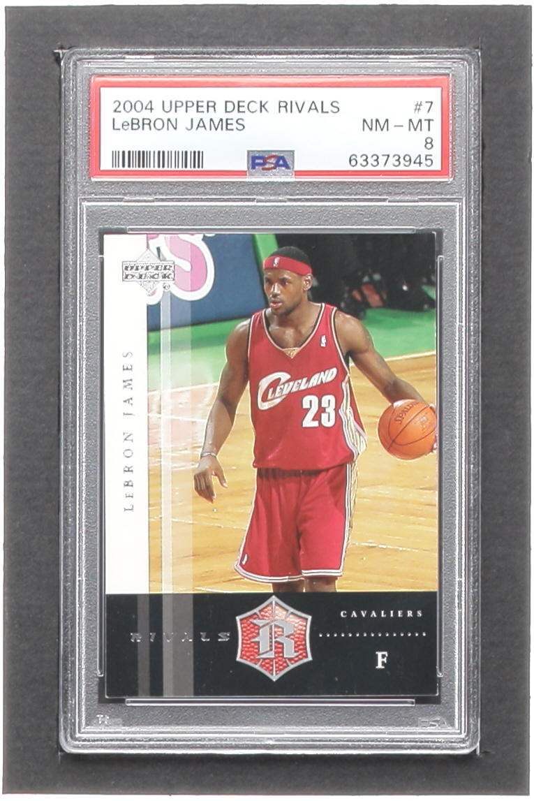 2004 upper deck rivals lebron james