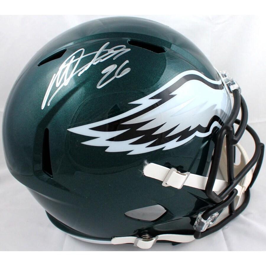 Miles Sanders Signed Eagles Full-Size Speed Helmet (Fanatics) at PristineAuction.com Miles Sanders Signed Eagles Full-Size Speed Helmet (Fanatics) at PristineAuction.com
