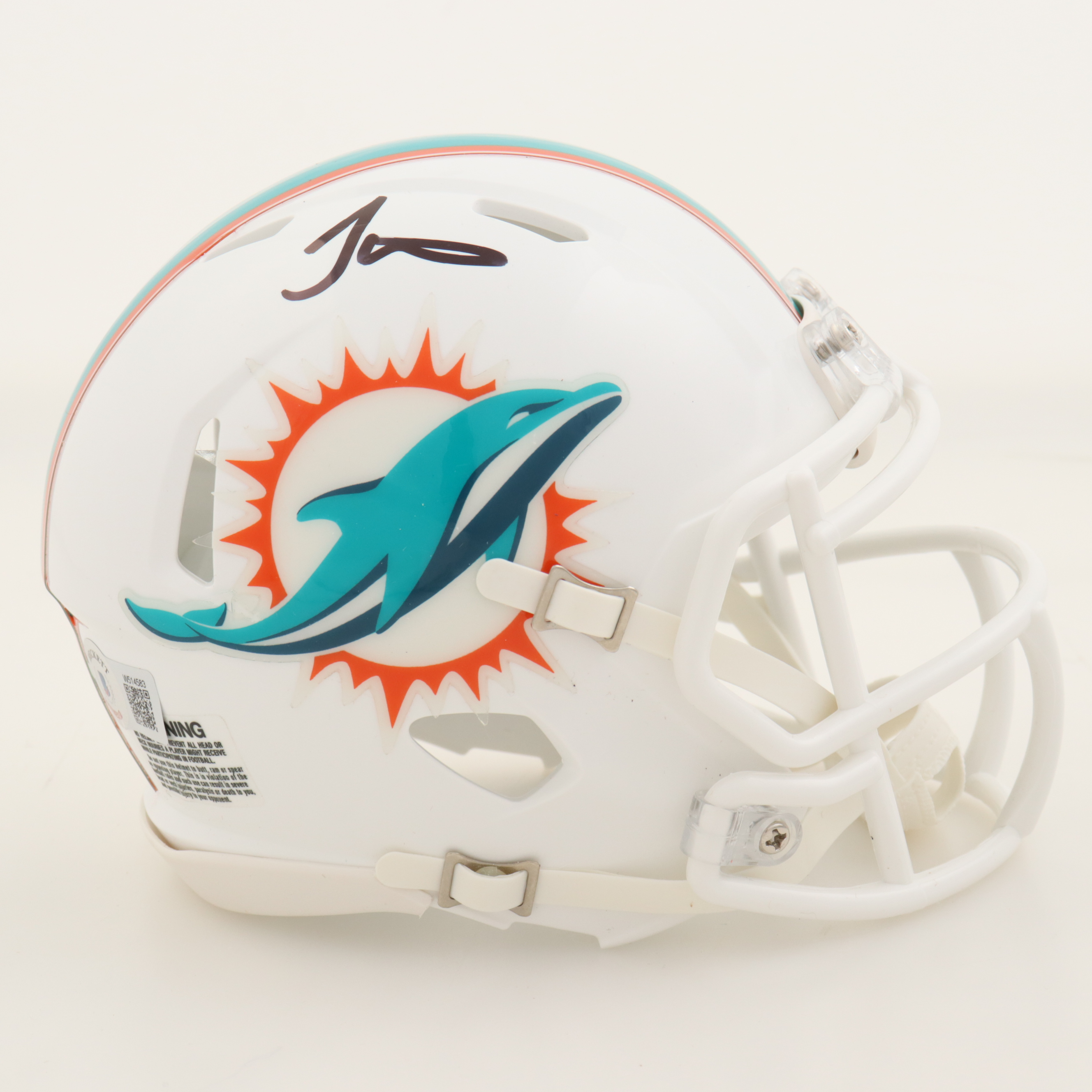 Tyreek Hill Signed Dolphins Speed Mini Helmet (Beckett) at PristineAuction.com Tyreek Hill Signed Dolphins Speed Mini Helmet (Beckett) at PristineAuction.com