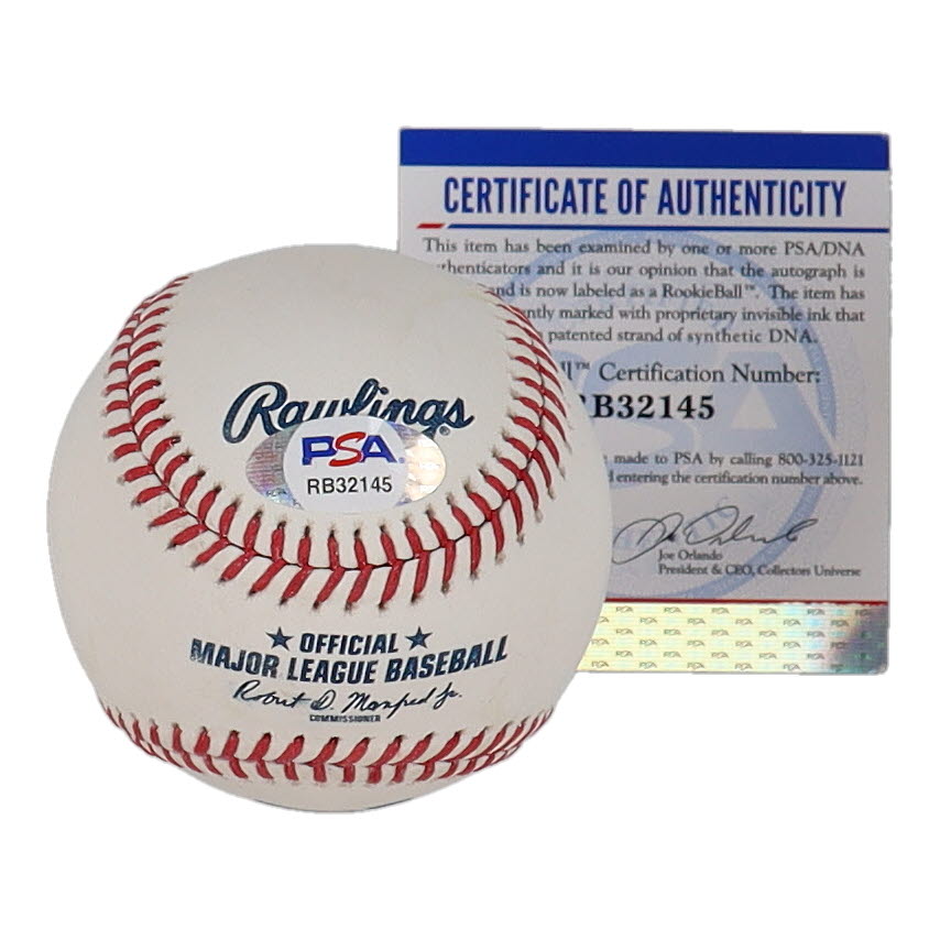 Pedro Leon Signed OML Baseball (PSA) at PristineAuction.com Pedro Leon Signed OML Baseball (PSA) at PristineAuction.com