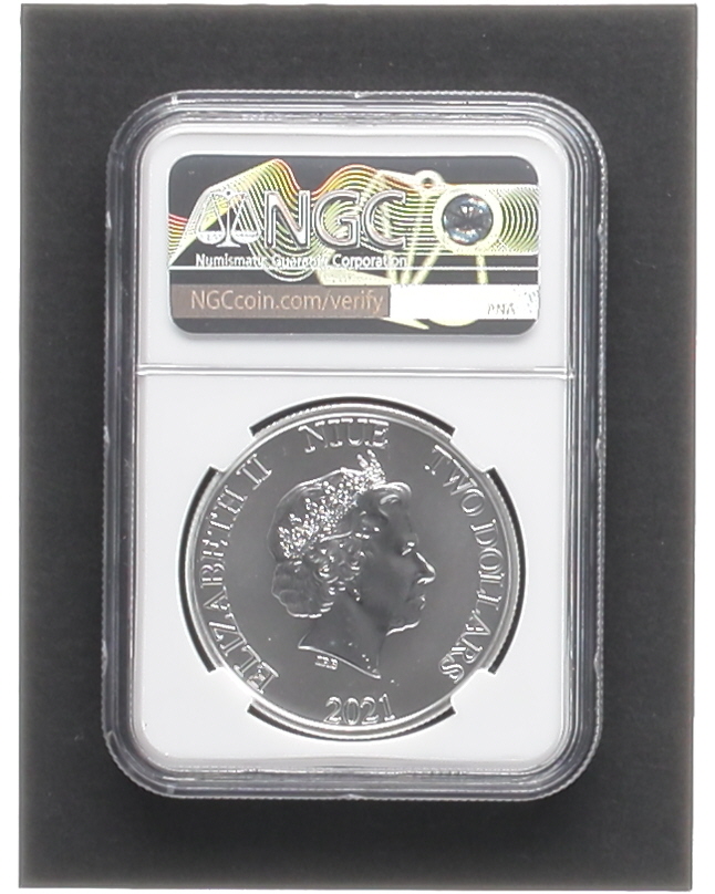 2021 Niue Star Wars Millennium Falcon - First Releases - Two Dollar Coin (NGC MS67) at PristineAuction.com 2021 Niue Star Wars Millennium Falcon - First Releases - Two Dollar Coin (NGC MS67) at PristineAuction.com