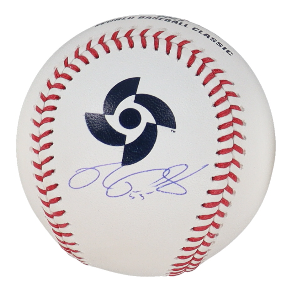 Ryan Pressly Signed 2023 World Baseball Classic Baseball (JSA) at PristineAuction.com Ryan Pressly Signed 2023 World Baseball Classic Baseball (JSA) at PristineAuction.com