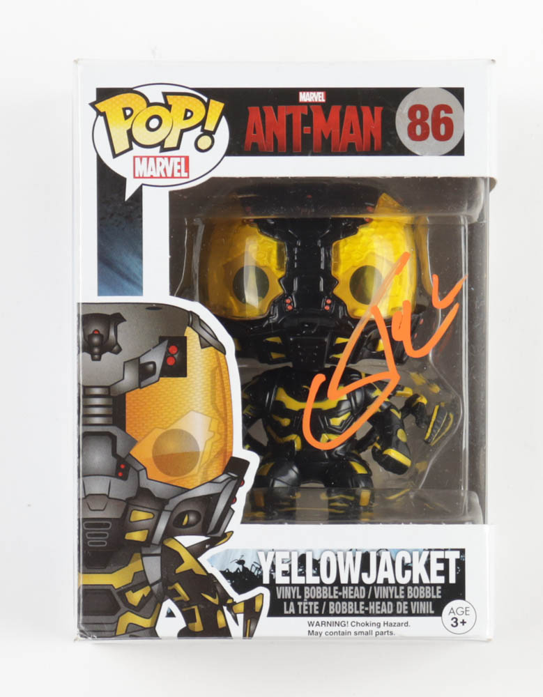 Corey Stoll Signed "Ant-Man" #86 Yellow Jacket Funko Pop! Vinyl Figure (AutographCOA) at PristineAuction.com Corey Stoll Signed "Ant-Man" #86 Yellow Jacket Funko Pop! Vinyl Figure (AutographCOA) at PristineAuction.com