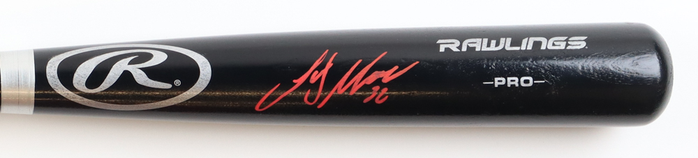 Joey Meneses Signed Rawlings Pro Baseball Bat (JSA) at PristineAuction.com Joey Meneses Signed Rawlings Pro Baseball Bat (JSA) at PristineAuction.com