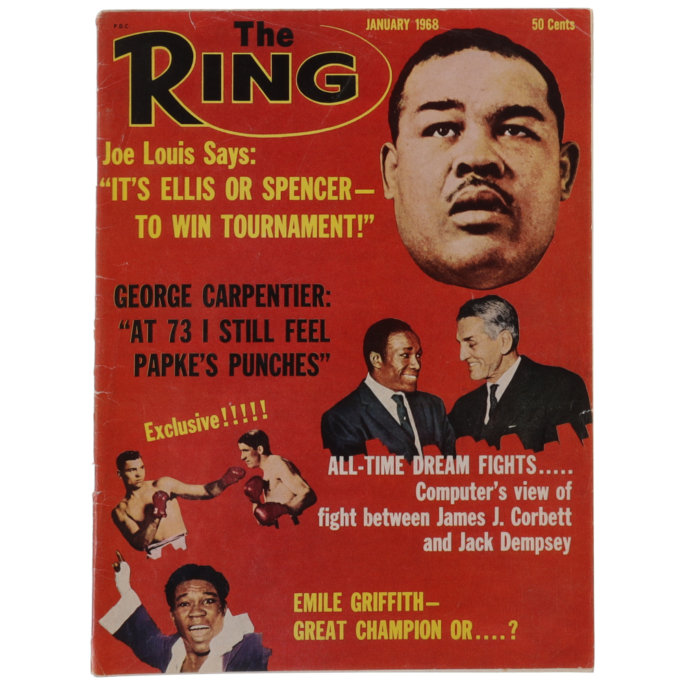 1968 "The Ring" Magazine Pristine Auction