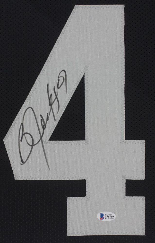 Bo Jackson Autographed Navy Jersey - Oakland Raiders - Beckett Authenticated