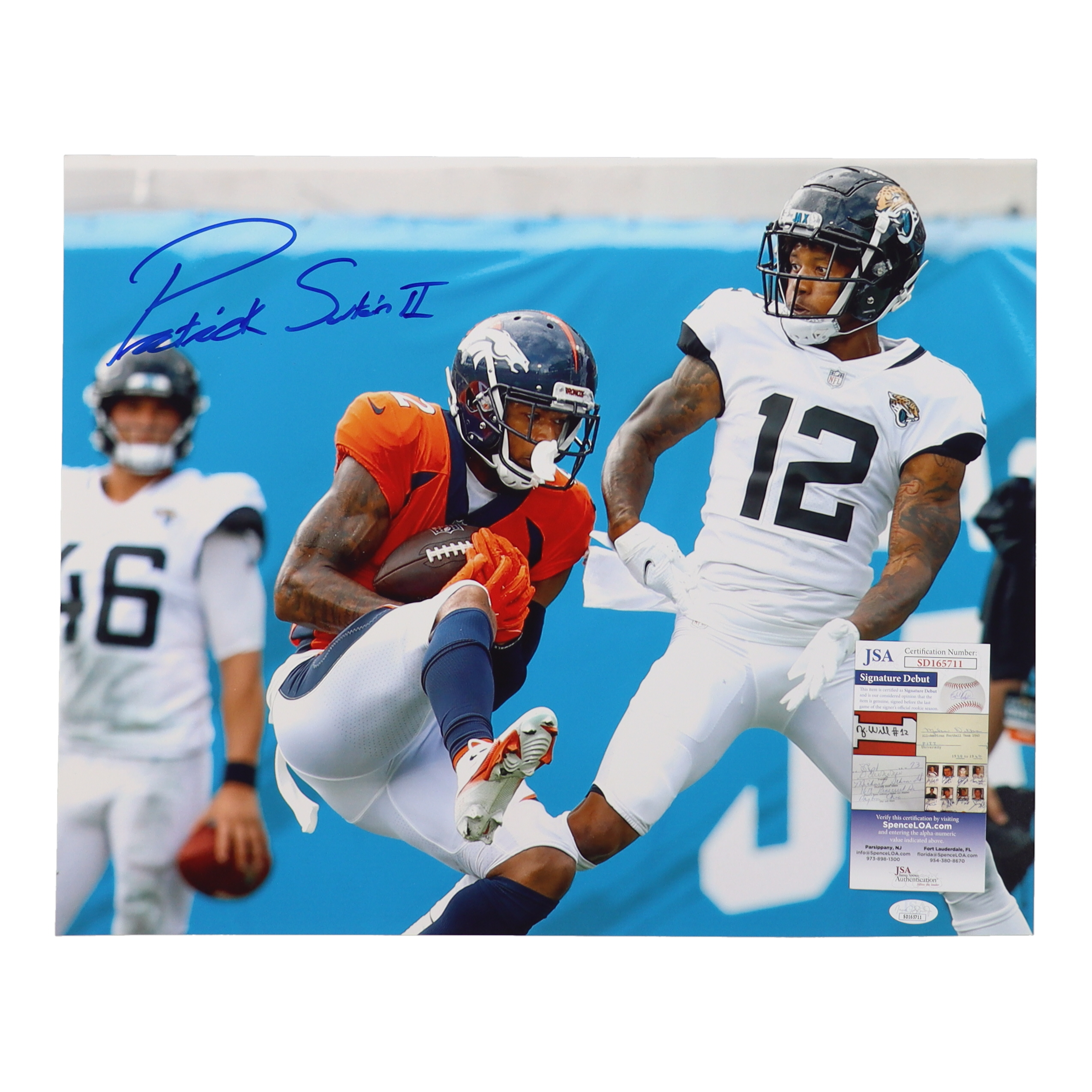 Patrick Surtain II Signed Broncos 16x20 Photo (JSA) at PristineAuction.com Patrick Surtain II Signed Broncos 16x20 Photo (JSA) at PristineAuction.com