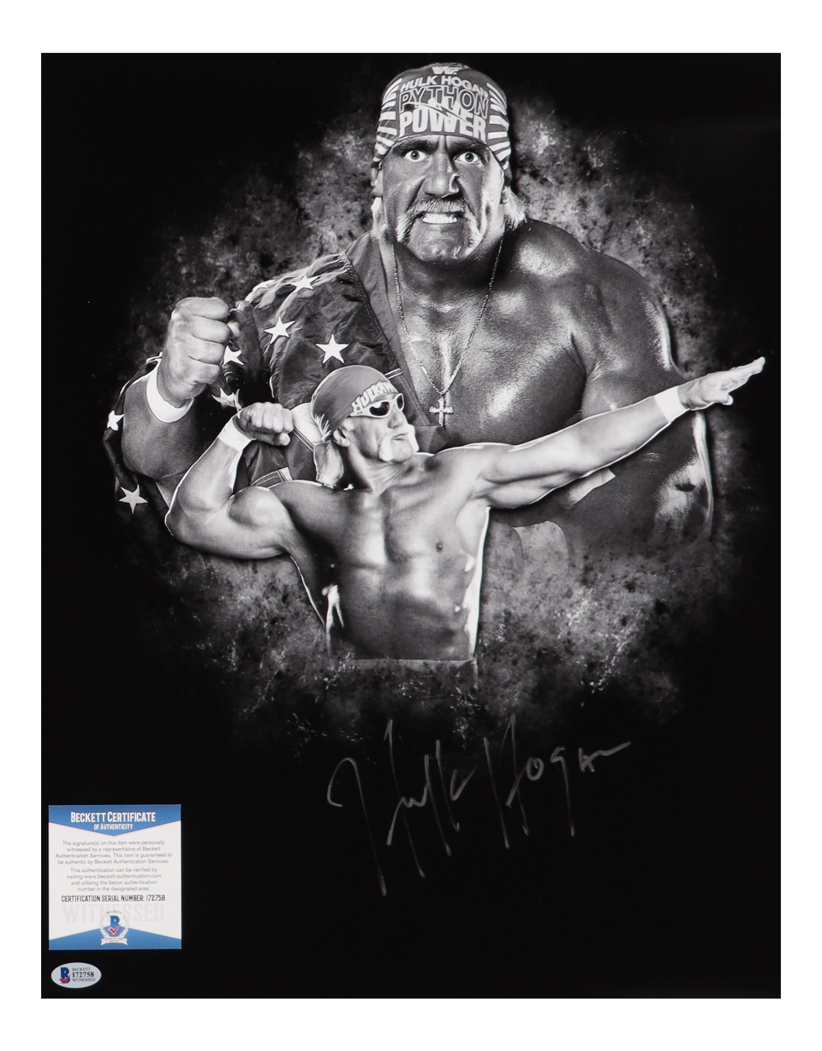 Hulk Hogan Signed WWE 16x20 Photo (Beckett) at PristineAuction.com Hulk Hogan Signed WWE 16x20 Photo (Beckett) at PristineAuction.com