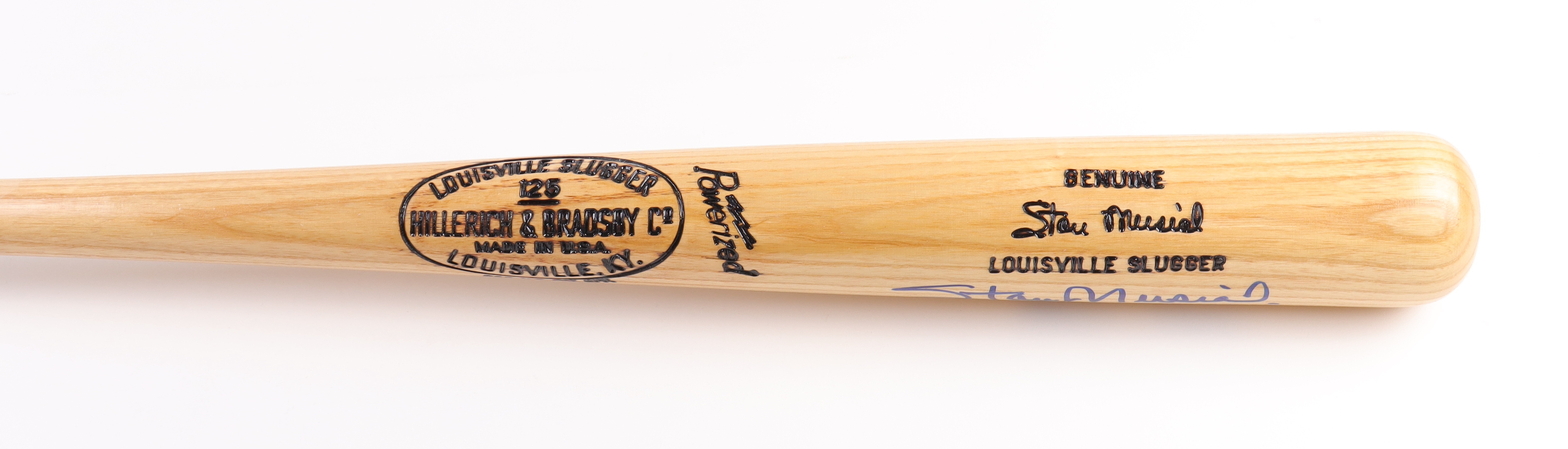 Stan Musial Signed Louisville Slugger Player Model Baseball Bat Inscribed "HOF 1969 (Beckett) at PristineAuction.com Stan Musial Signed Louisville Slugger Player Model Baseball Bat Inscribed "HOF 1969 (Beckett) at PristineAuction.com