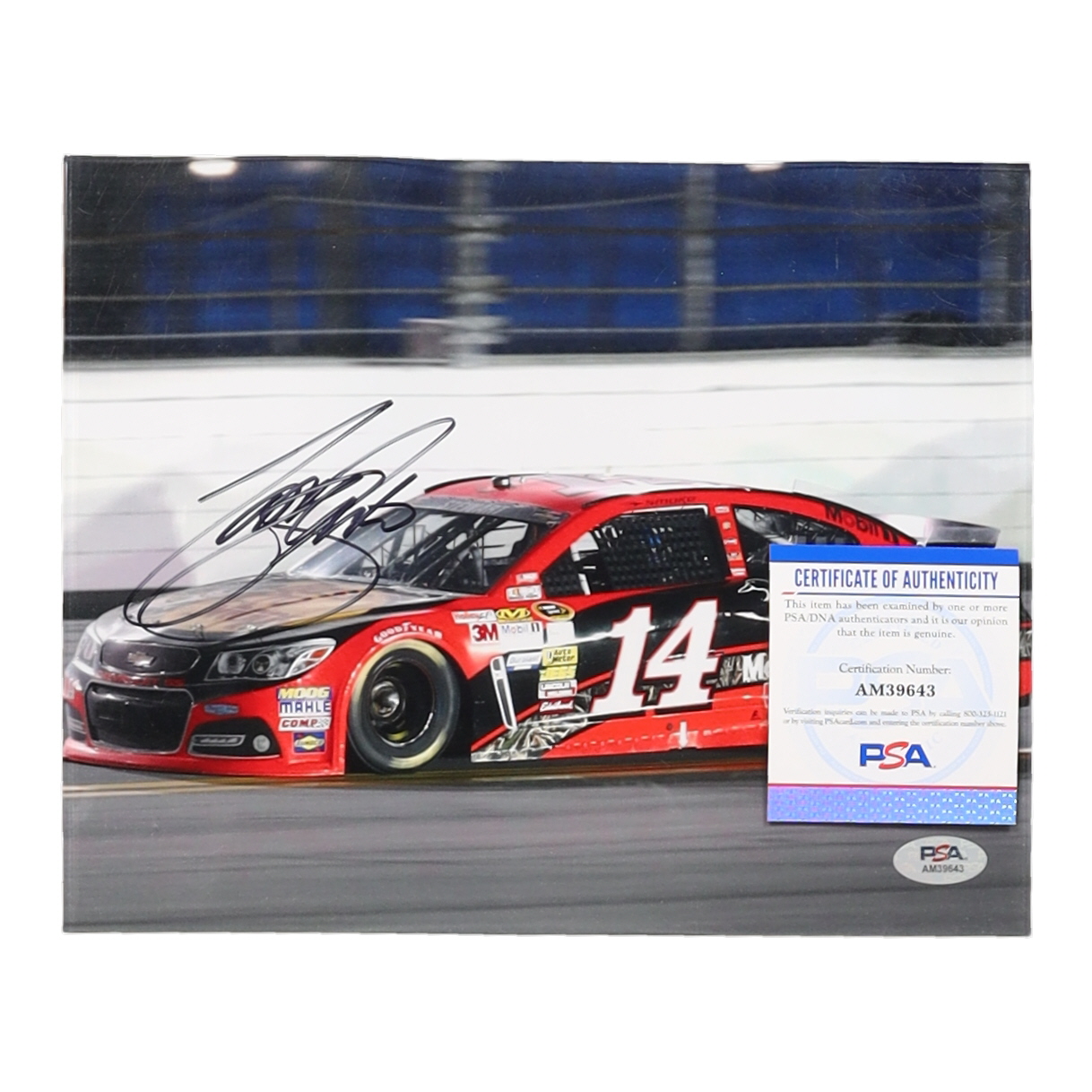 Tony Stewart Signed NASCAR 8x10 Photo (PSA) at PristineAuction.com Tony Stewart Signed NASCAR 8x10 Photo (PSA) at PristineAuction.com