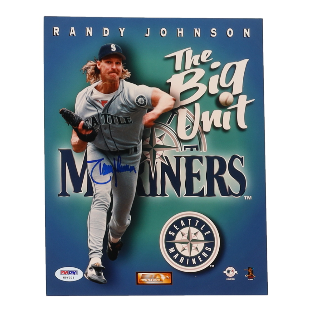 Randy Johnson Signed Mariners 8x10 Photo (PSA) Pristine Auction