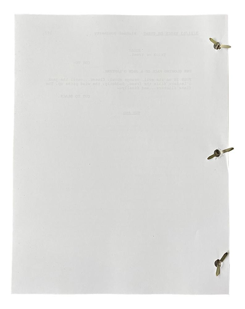 Quinn Lord Signed "Trick 'r Treat" Movie Script Inscribed "(Sam)" (JSA) at PristineAuction.com Quinn Lord Signed "Trick 'r Treat" Movie Script Inscribed "(Sam)" (JSA) at PristineAuction.com
