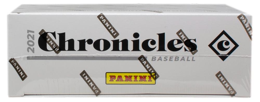 2021 Panini Chronicles Baseball Mega Box with (15) Packs at PristineAuction.com 2021 Panini Chronicles Baseball Mega Box with (15) Packs at PristineAuction.com